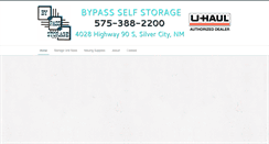 Desktop Screenshot of bypassstorage.com